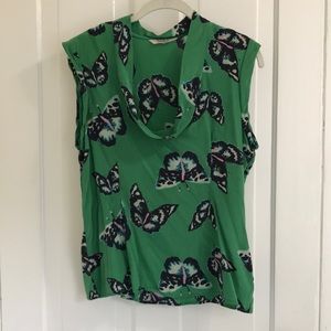 Tucker butterfly top